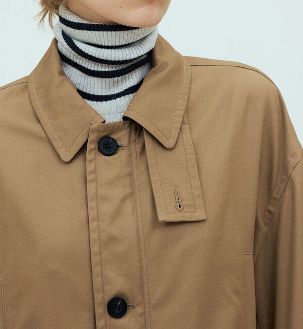 GALERIE VIE「パウダーコットンギャバジン ショートコート」|その他|