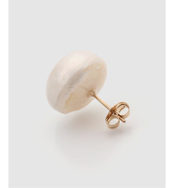 IENA「GARDEN OF EDEN/ガーデン オブ エデン Button Pearl pirce ピアス(両耳)」|ピアス|