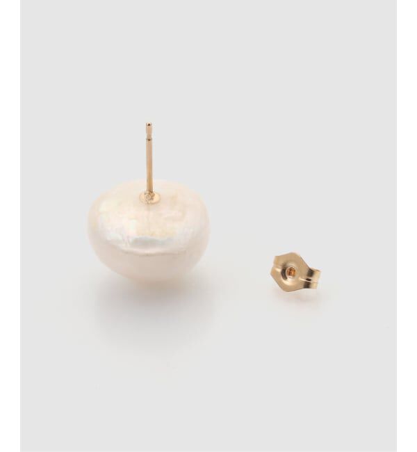 IENA「GARDEN OF EDEN/ガーデン オブ エデン Button Pearl pirce ピアス(両耳)」|ピアス|
