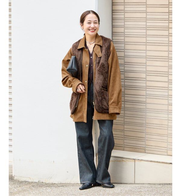 JOURNAL STANDARD「《予約》フェイクスエードライナーツキ ブルゾン」|その他|