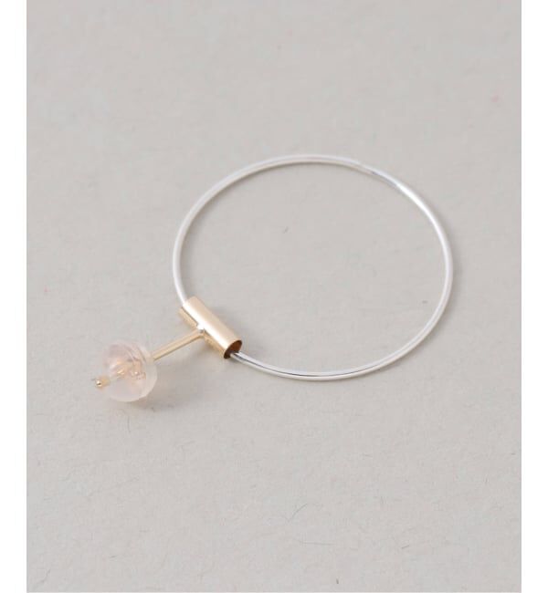 Spick and Span「《WEB限定》【SAMH by LILAS】コンビサークルピアス SV（両耳）」|ピアス|