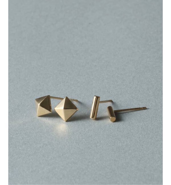 Lilas by Spick&Span「パイプラインピアス K18（両耳）」|ピアス|