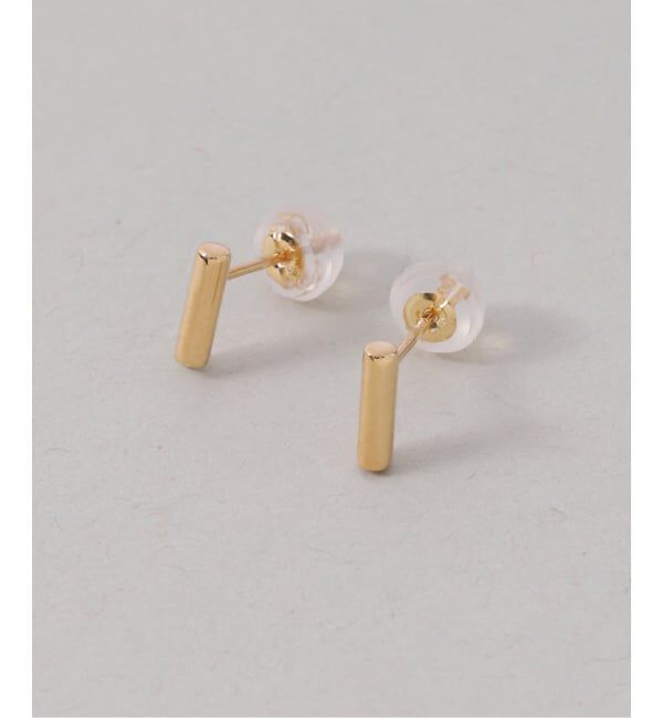 Lilas by Spick&Span「パイプラインピアス K18（両耳）」|ピアス|