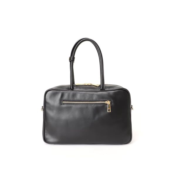  「MILOS/ミロス soft leather Square ボストン」|ボストンバッグ|
