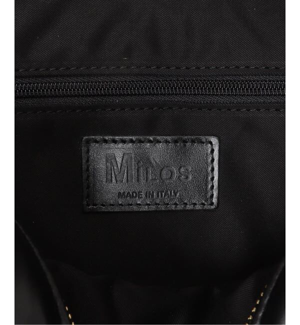 「MILOS/ミロス soft leather Square ボストン」|ボストンバッグ|