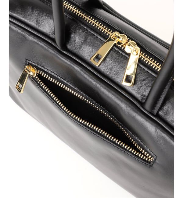  「MILOS/ミロス soft leather Square ボストン」|ボストンバッグ|