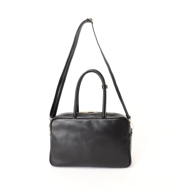  「MILOS/ミロス soft leather Square ボストン」|ボストンバッグ|