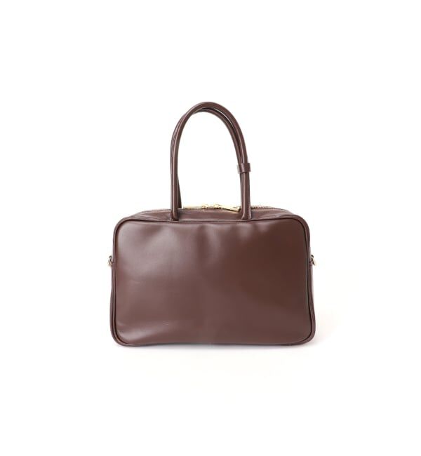  「MILOS/ミロス soft leather Square ボストン」|ボストンバッグ|