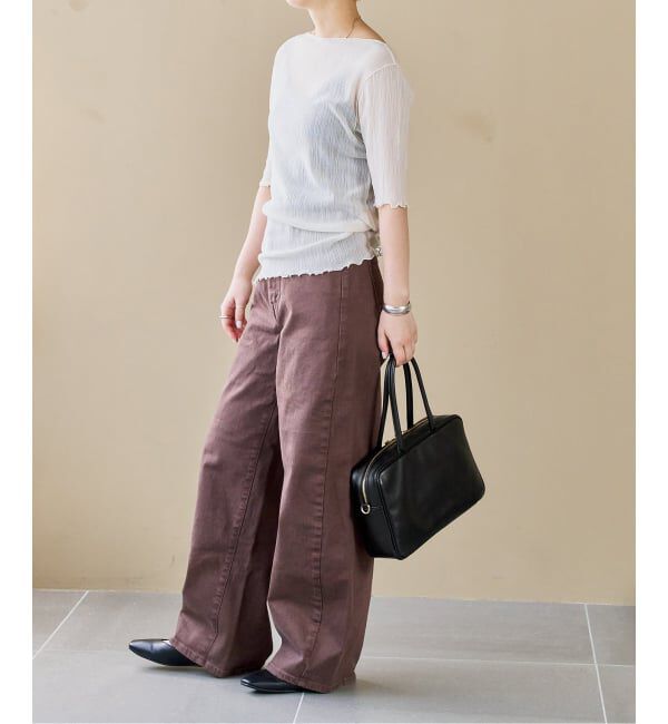  「MILOS/ミロス soft leather Square ボストン」|ボストンバッグ|