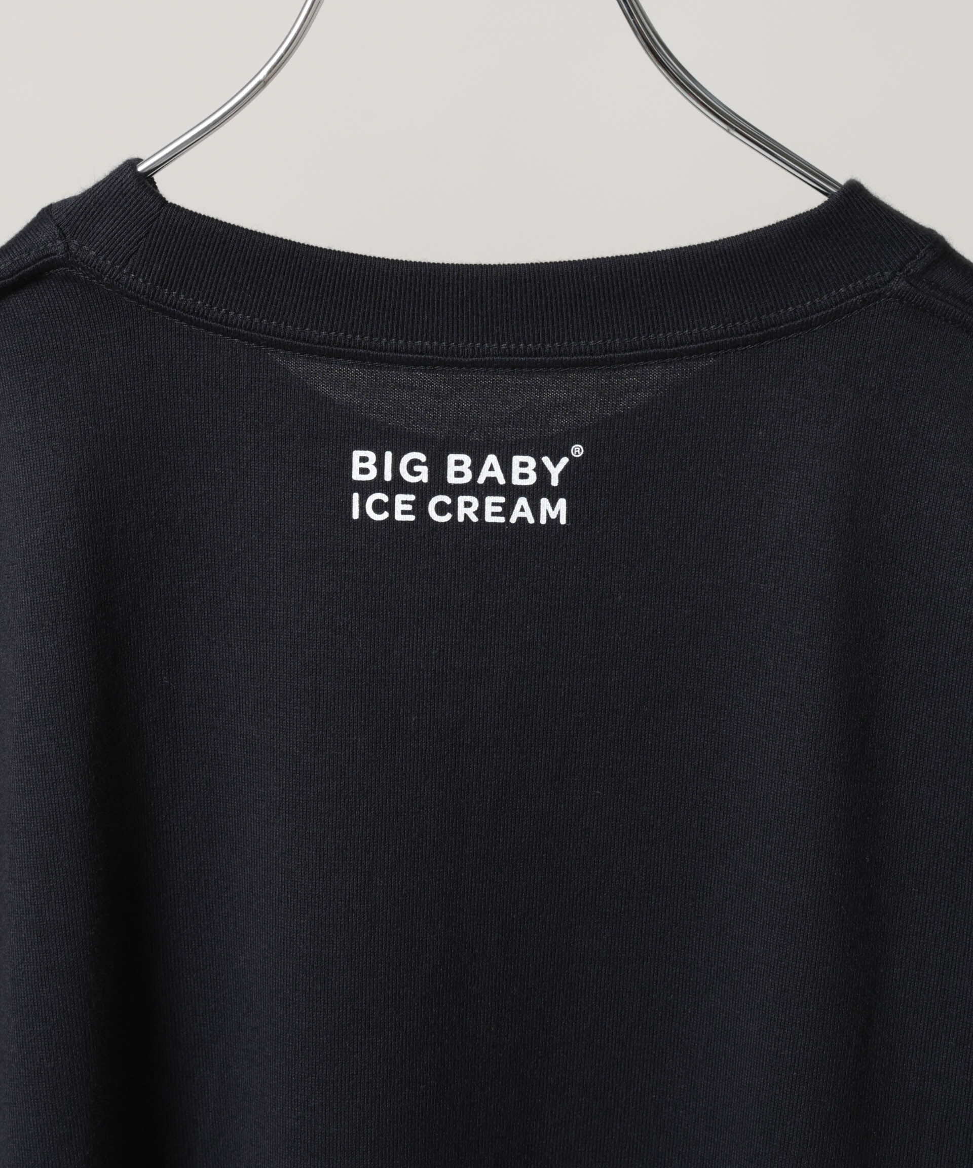 NANO universe「Anti Soaked(R) 汗染み防止 BIG BABY ICE CREAM #1」|Tシャツ・カットソー|