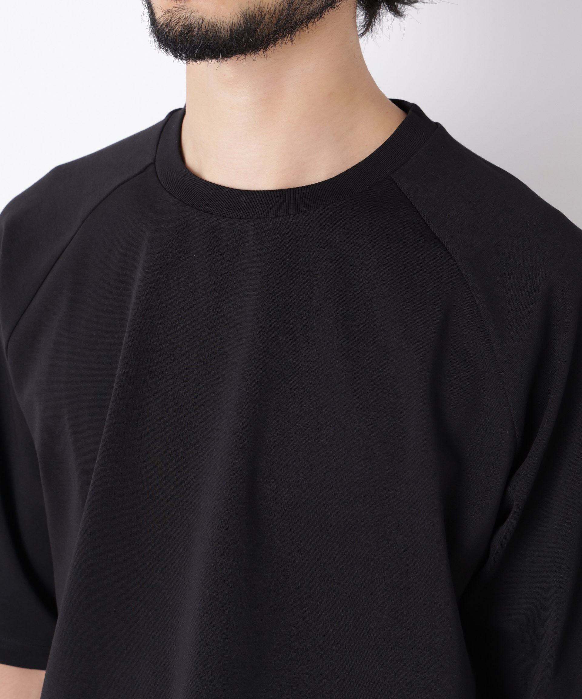 NANO universe「ビッグドレープTシャツ 半袖」|Tシャツ・カットソー|