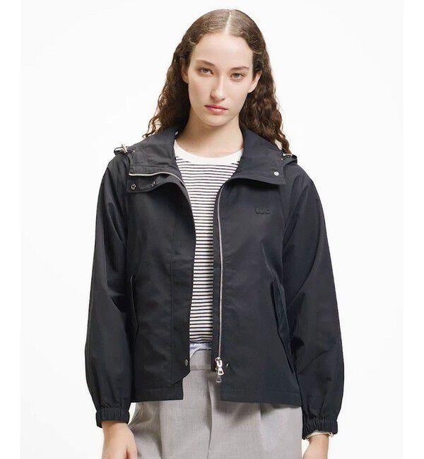 LACOSTE「インパーテッドプリーツ Aラインマウンテンパーカー」|その他|