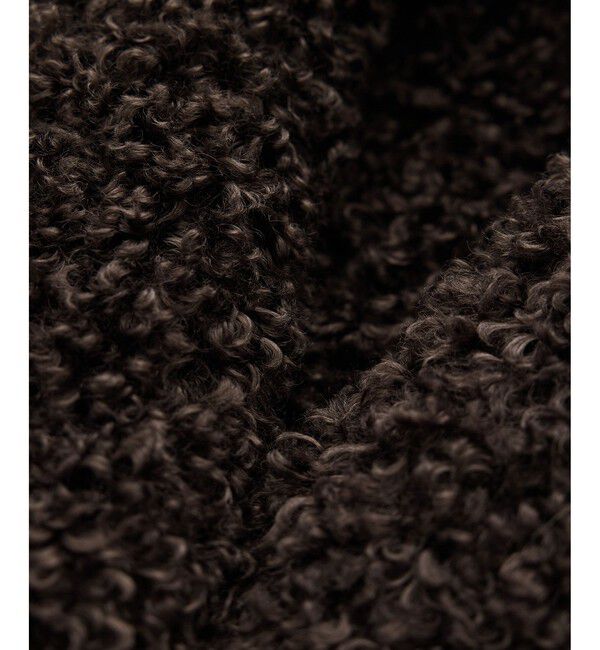 SALON adam et rope'「ムートンライクリバーシブルショートコート」|その他|