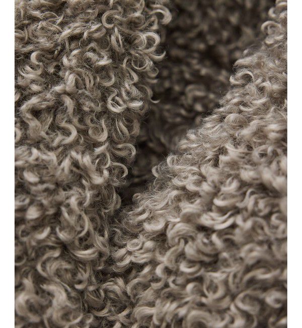 SALON adam et rope'「ムートンライクリバーシブルショートコート」|その他|