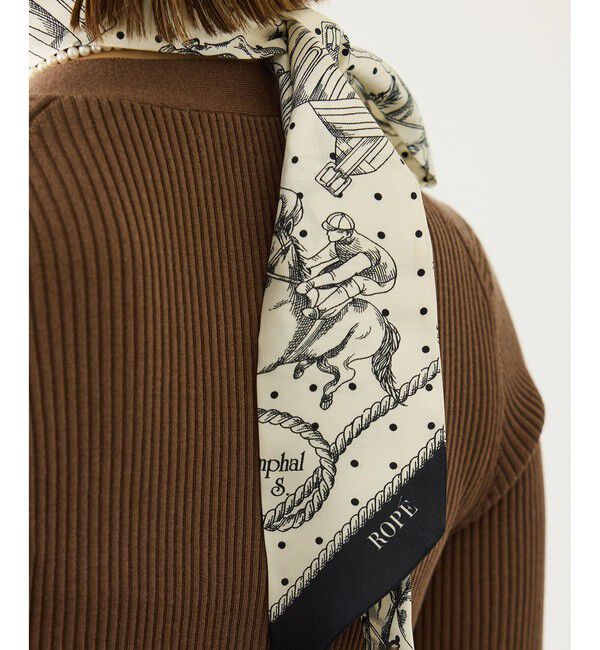 ROPE「ROPE' リバイバルシルクタイスカーフ/26AW」|バンダナ・スカーフ|