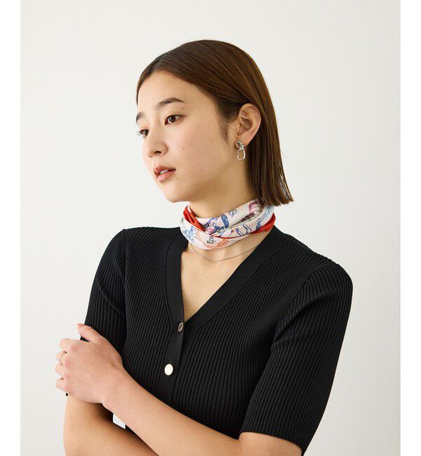 ROPE「ROPE' リバイバルシルクスカーフ/Sサイズ・26AW」|バンダナ・スカーフ|