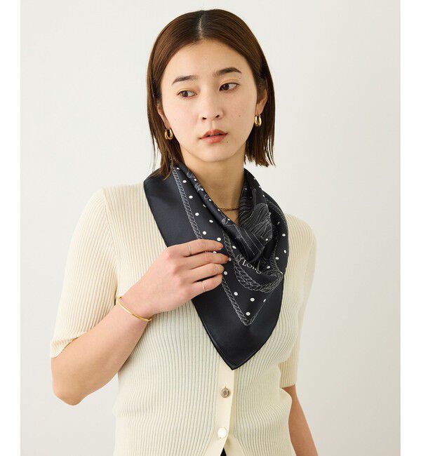 ROPE「ROPE' リバイバルシルクスカーフ/ Lサイズ・26AW」|バンダナ・スカーフ|