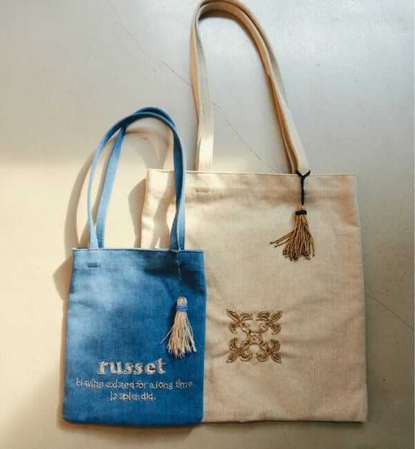  「【インド刺繍】トートバッグ」|トートバッグ|