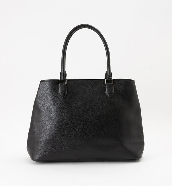 ABAHOUSE「【WEB別注】シボレザー 横型トートバッグ / クラッチバッグ付き / A4サイ」|トートバッグ|