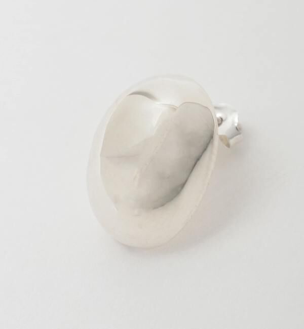 TIARA「【quip queint/クィップクエイント】bowling studs oval pierce」|ピアス|