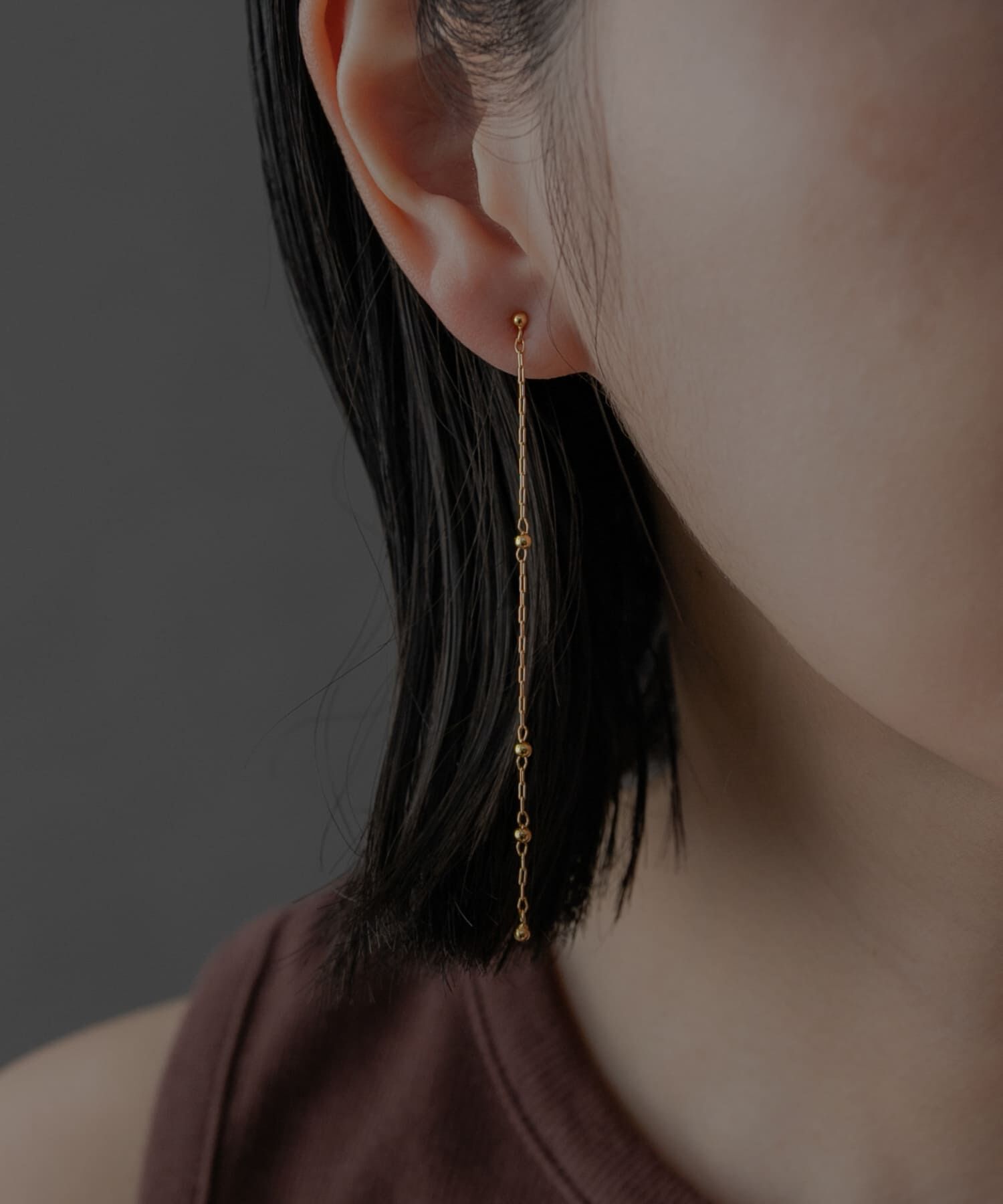SMELLY「SMELLY so&rsquo;　combination chain pierce」|ピアス|