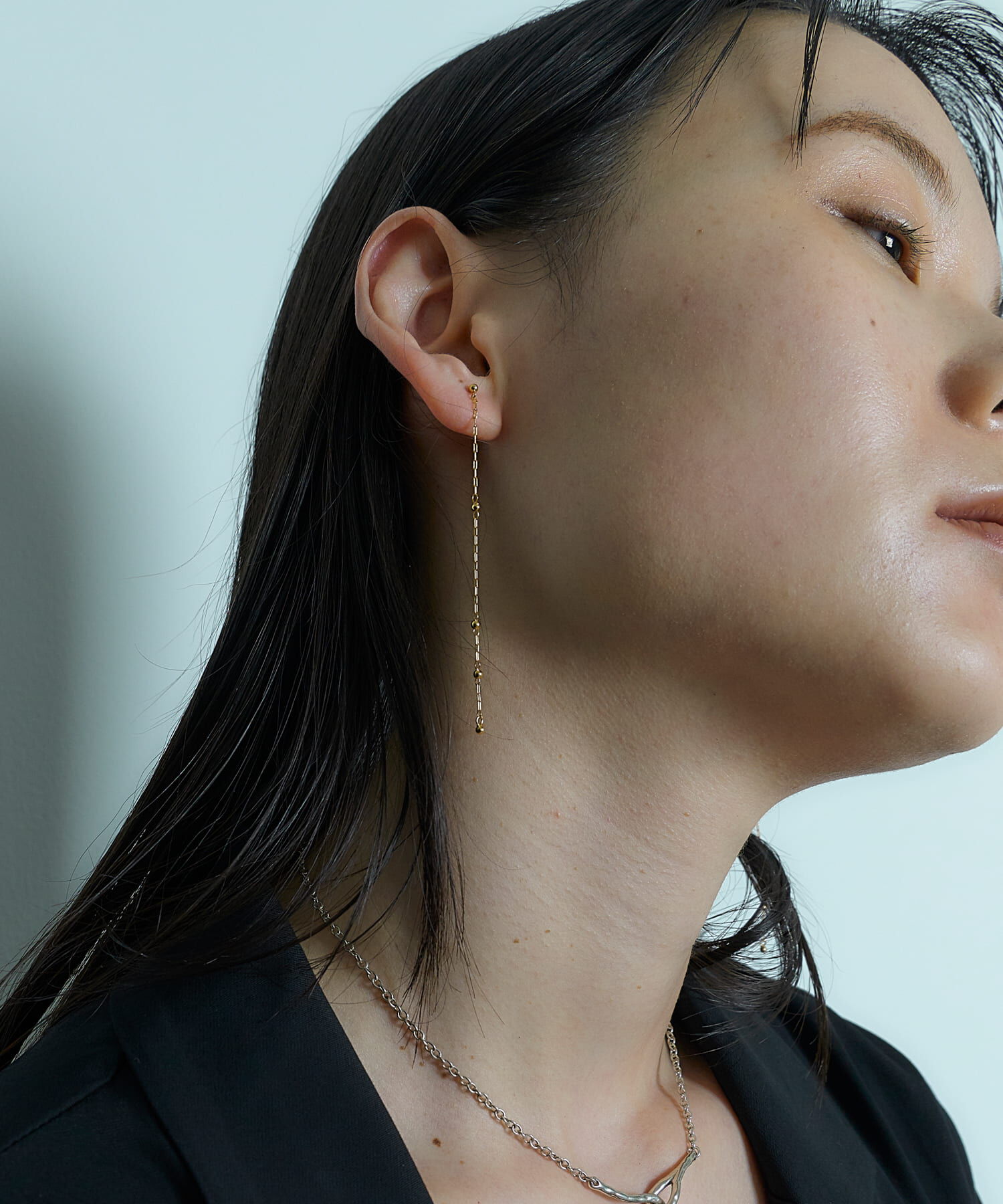 SMELLY「SMELLY so&rsquo;　combination chain pierce」|ピアス|