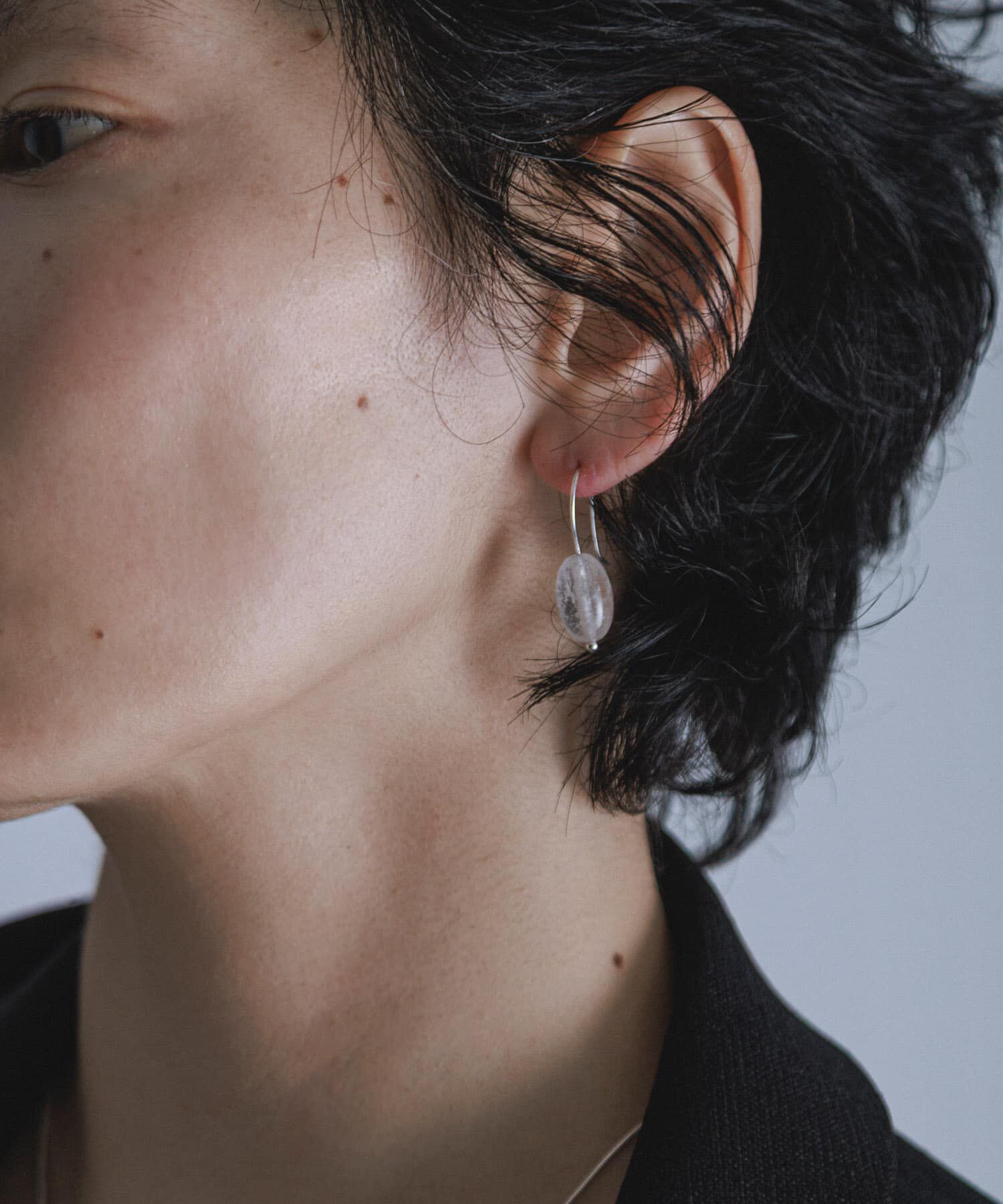 SMELLY「SMELLY so&rsquo;　stone drop hook pierce」|ピアス|