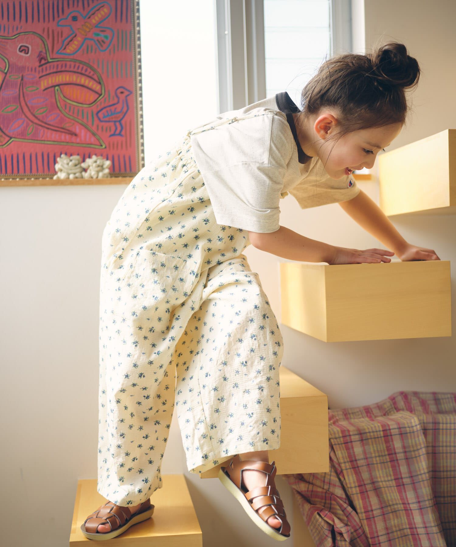 URBAN RESEARCH DOORS「『別注』CHAMPION&times;DOORS　リンガー刺繍ロゴTシャツ(KIDS)」|その他|