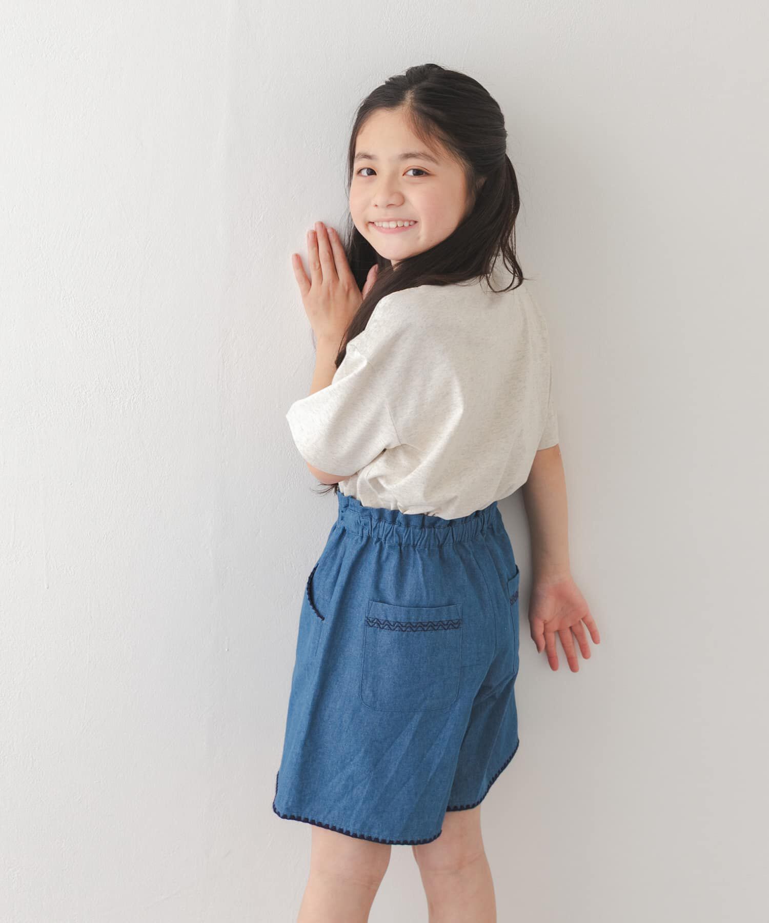 URBAN RESEARCH DOORS「『別注』CHAMPION&times;DOORS　リンガー刺繍ロゴTシャツ(KIDS)」|その他|