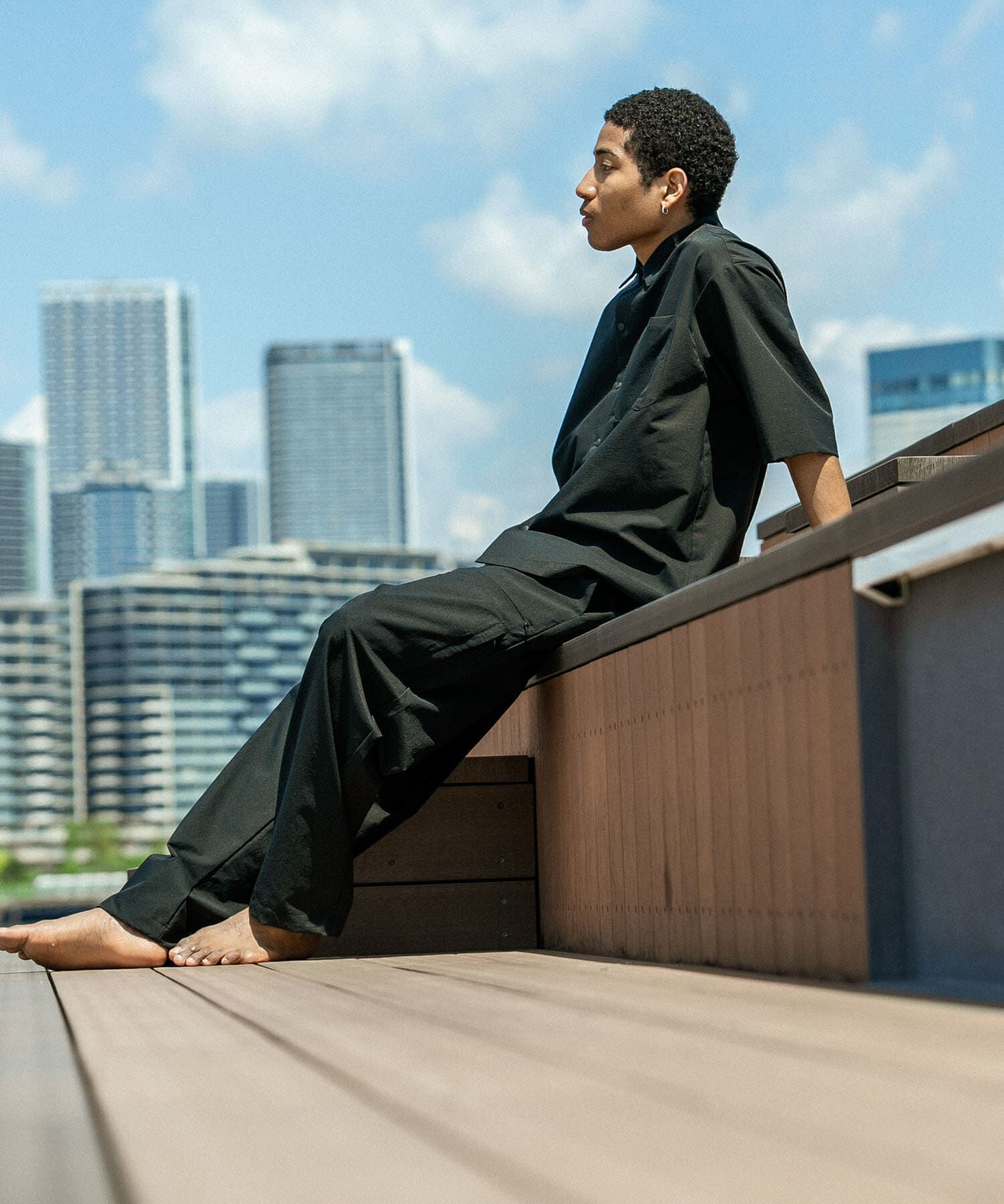 URBAN RESEARCH「『洗濯可/防シワ/撥水』COOL DOTS SHORT-SLEEVE SHIRTS」|シャツ・ブラウス|