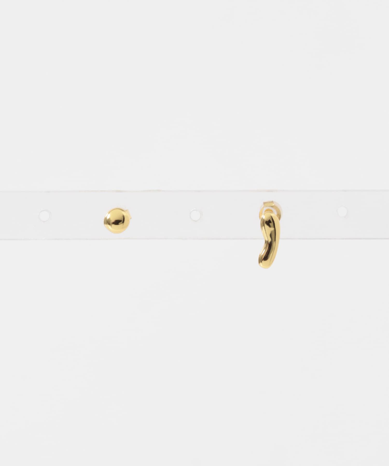 SMELLY「SMELLY so&rsquo;　asymmetry grain pierce」|ピアス|
