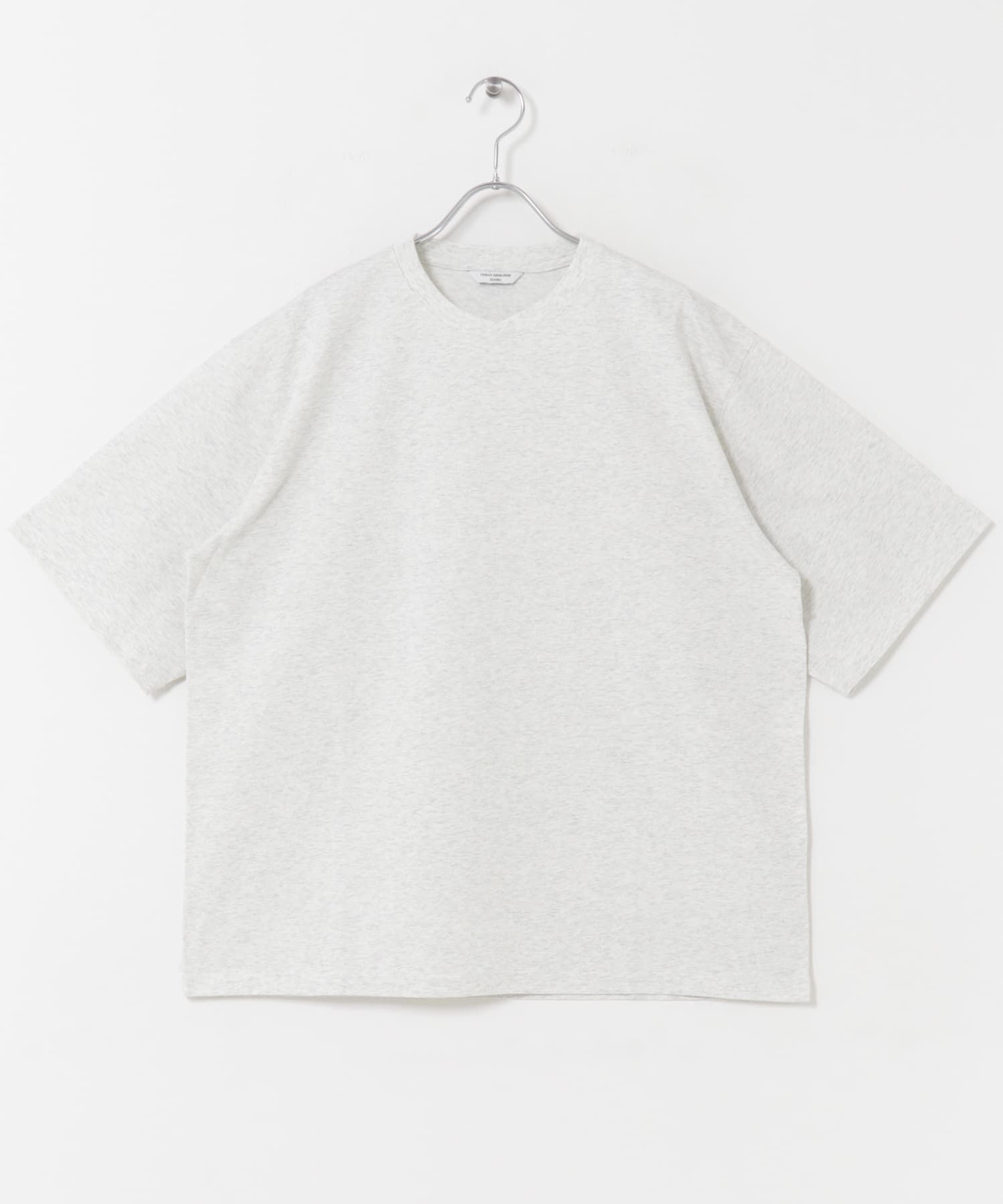 URBAN RESEARCH DOORS「『速乾/接触冷感/UVカット』Sorona ラウンドカラーショートスリーブTシャツ」|Tシャツ・カットソー|