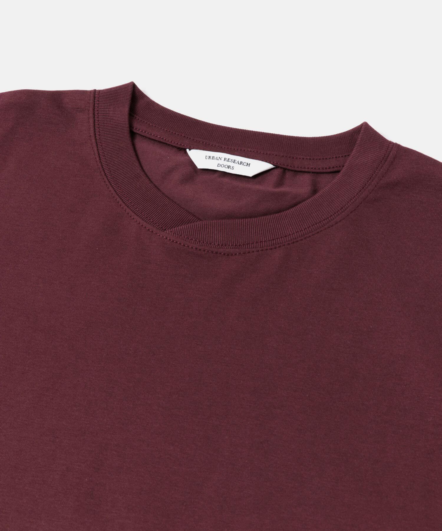 URBAN RESEARCH DOORS「『速乾/接触冷感/UVカット』Sorona ラウンドカラーショートスリーブTシャツ」|Tシャツ・カットソー|