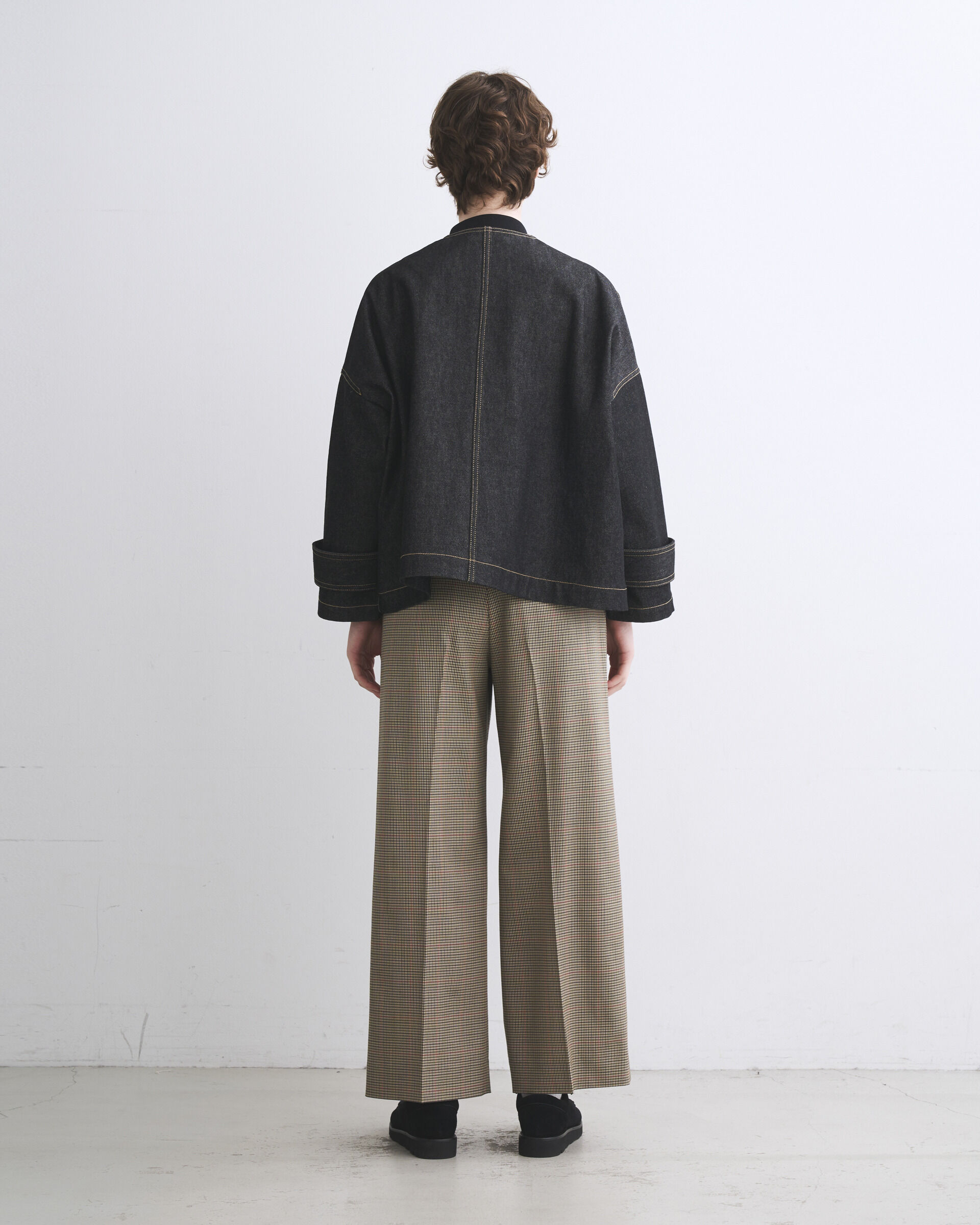 Traditional Weatherwear「MALTON NO COLLAR SHORT DENIM」|その他|