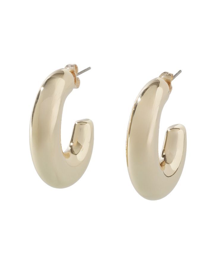YECCA VECCA「ワイドフープピアス」|ピアス|