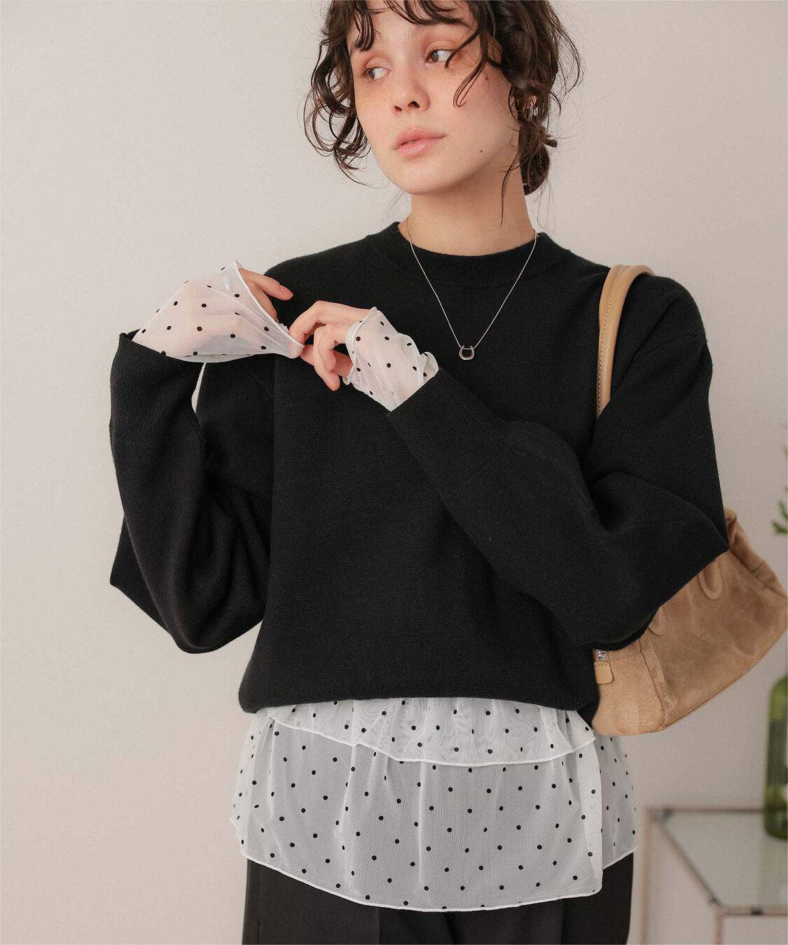 titivate「ティアードデザインシアートップス」|Tシャツ・カットソー|