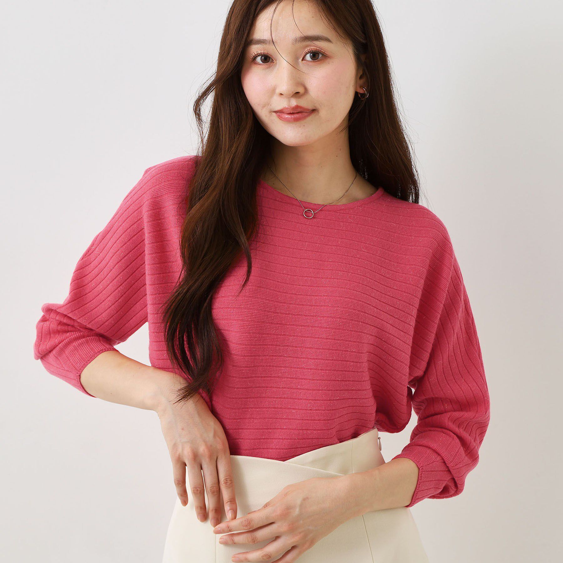 COUP DE CHANCE「【手洗い可／日本製】ドルマンニット」|ニット・セーター|