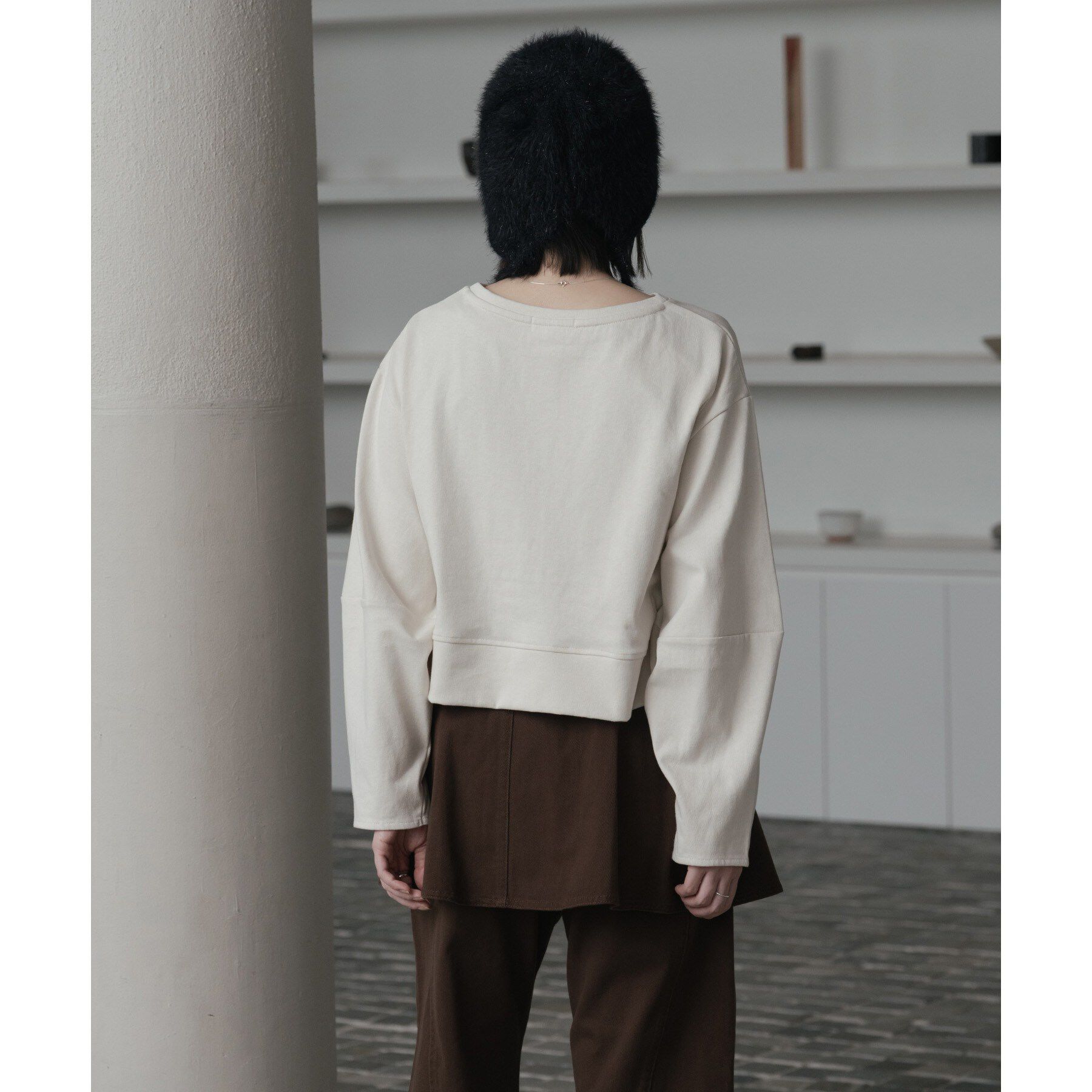 GALLEST「ロングスリーブフォルムカットソー」|Tシャツ・カットソー|
