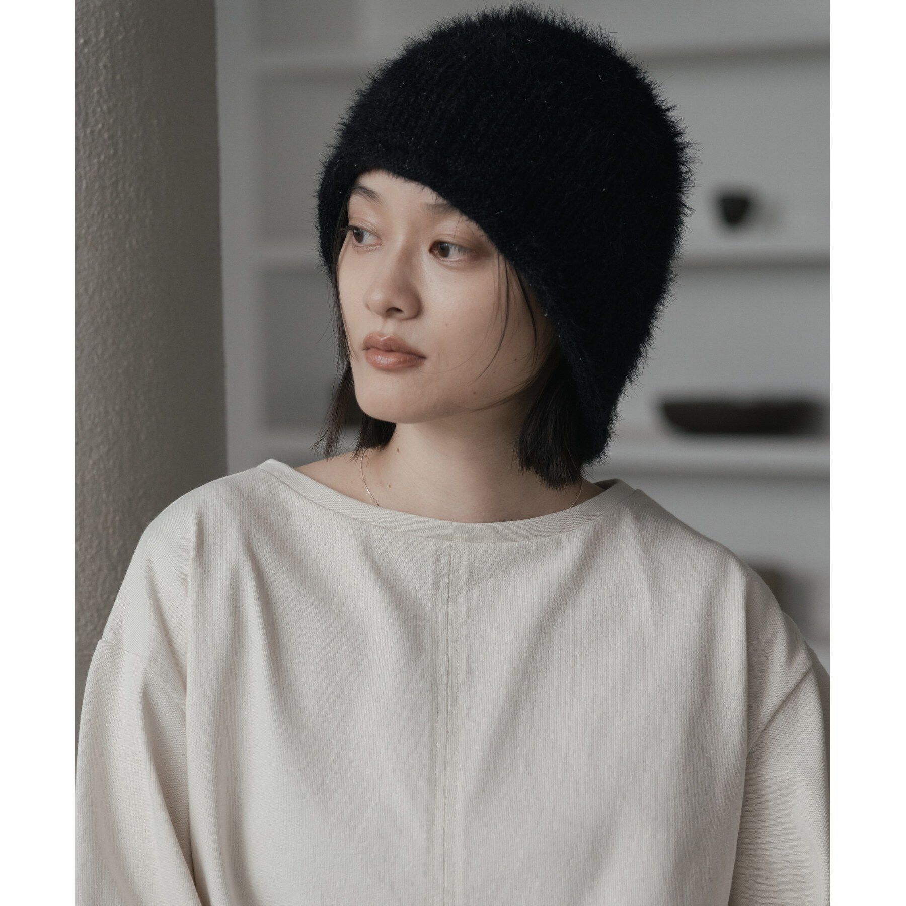 GALLEST「ロングストラップニットワッチ」|ニット帽|