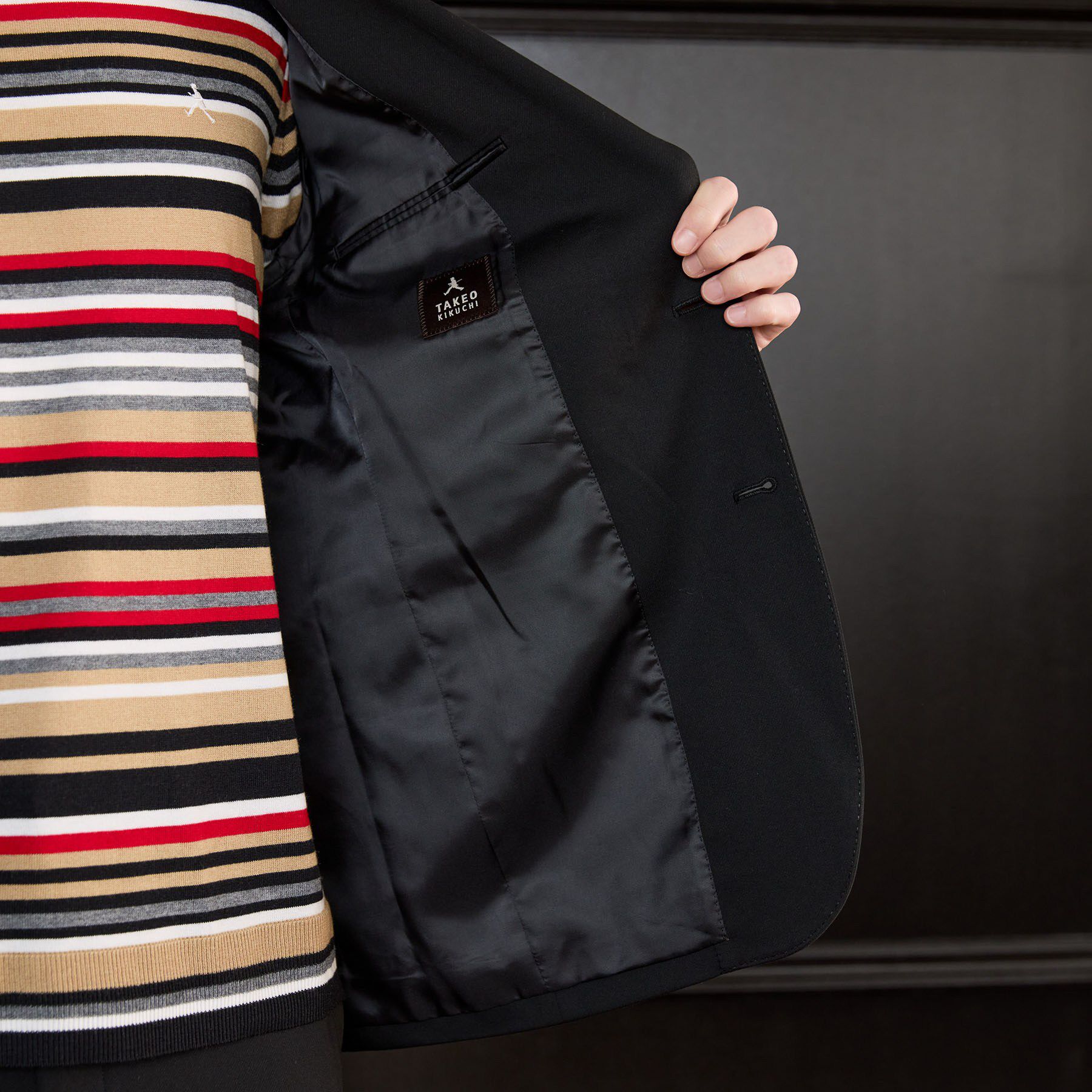 TAKEO KIKUCHI「【BOWLER HAT LABEL】CARREMANツイルジャージ　ジャケット」|テーラードジャケット|