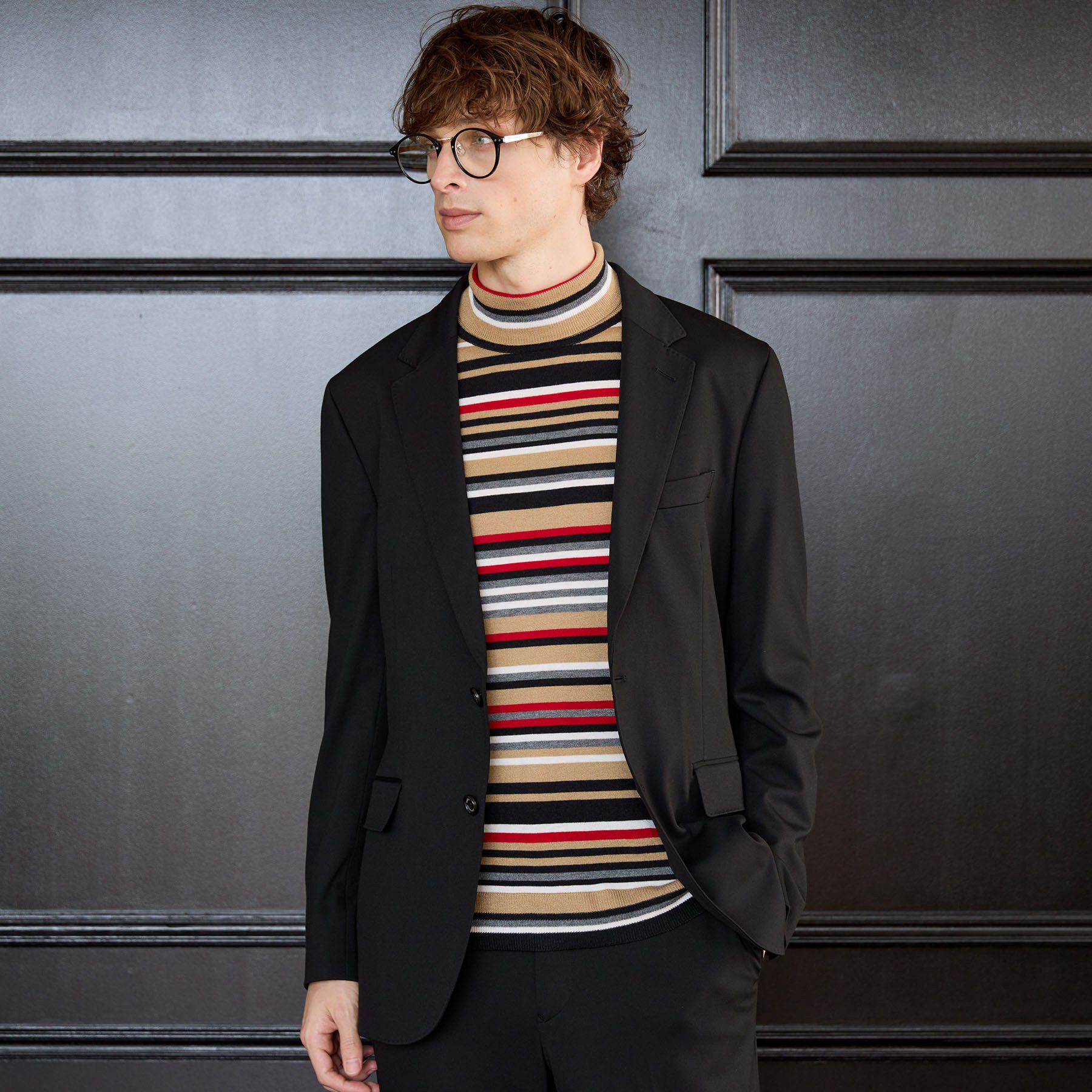TAKEO KIKUCHI「【BOWLER HAT LABEL】CARREMANツイルジャージ　ジャケット」|テーラードジャケット|