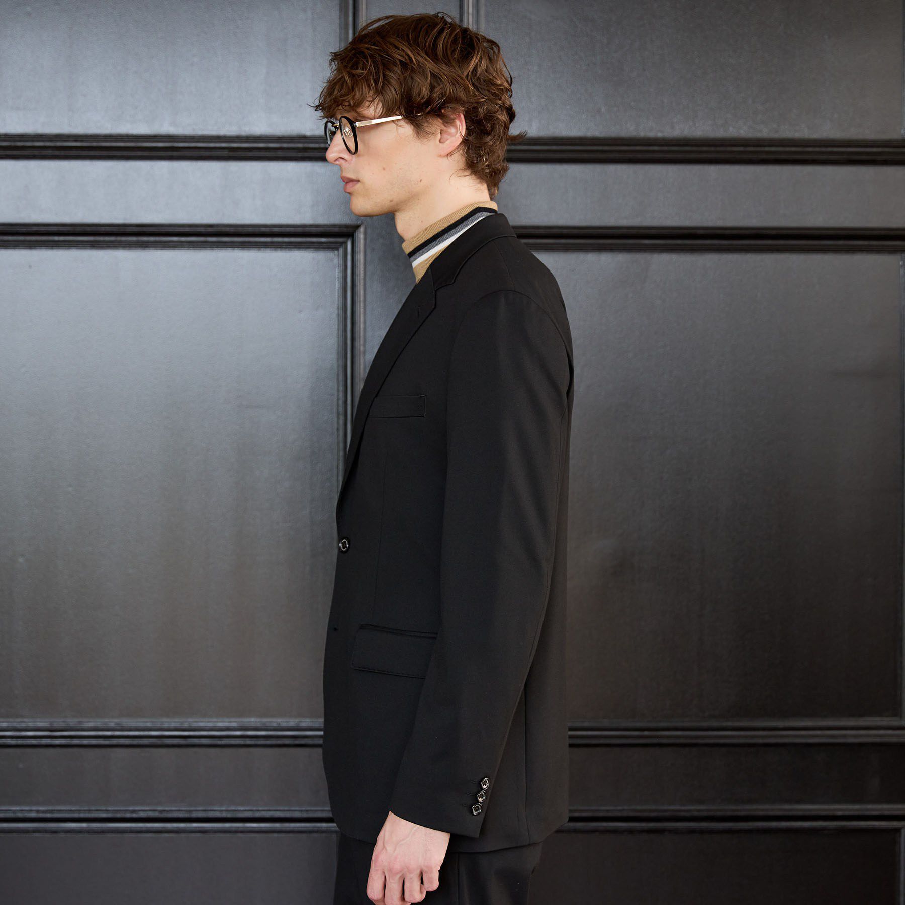 TAKEO KIKUCHI「【BOWLER HAT LABEL】CARREMANツイルジャージ　ジャケット」|テーラードジャケット|