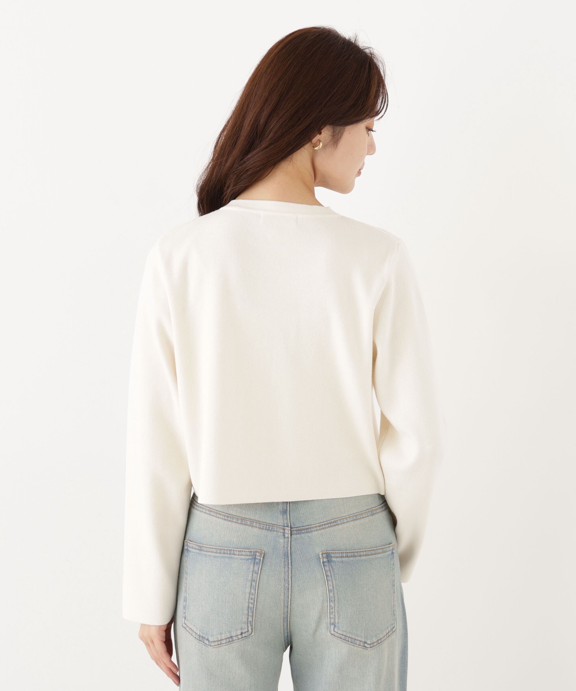 PROPORTION BODY DRESSING「シルク混カーディガン」|カーディガン|