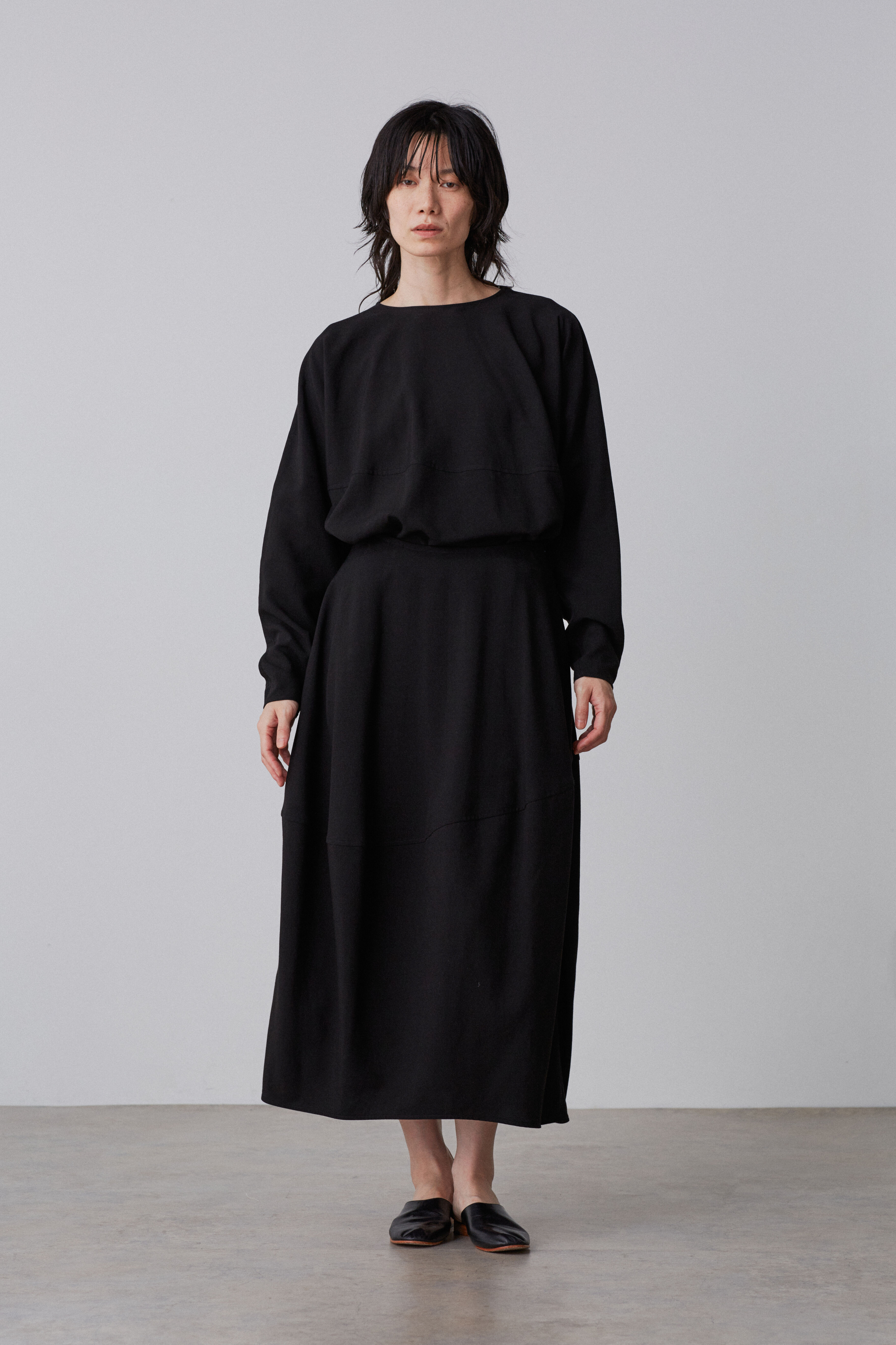 YLEVE 「YLEVE / TENCEL PULL OVER BLOUSE」|シャツ・ブラウス|