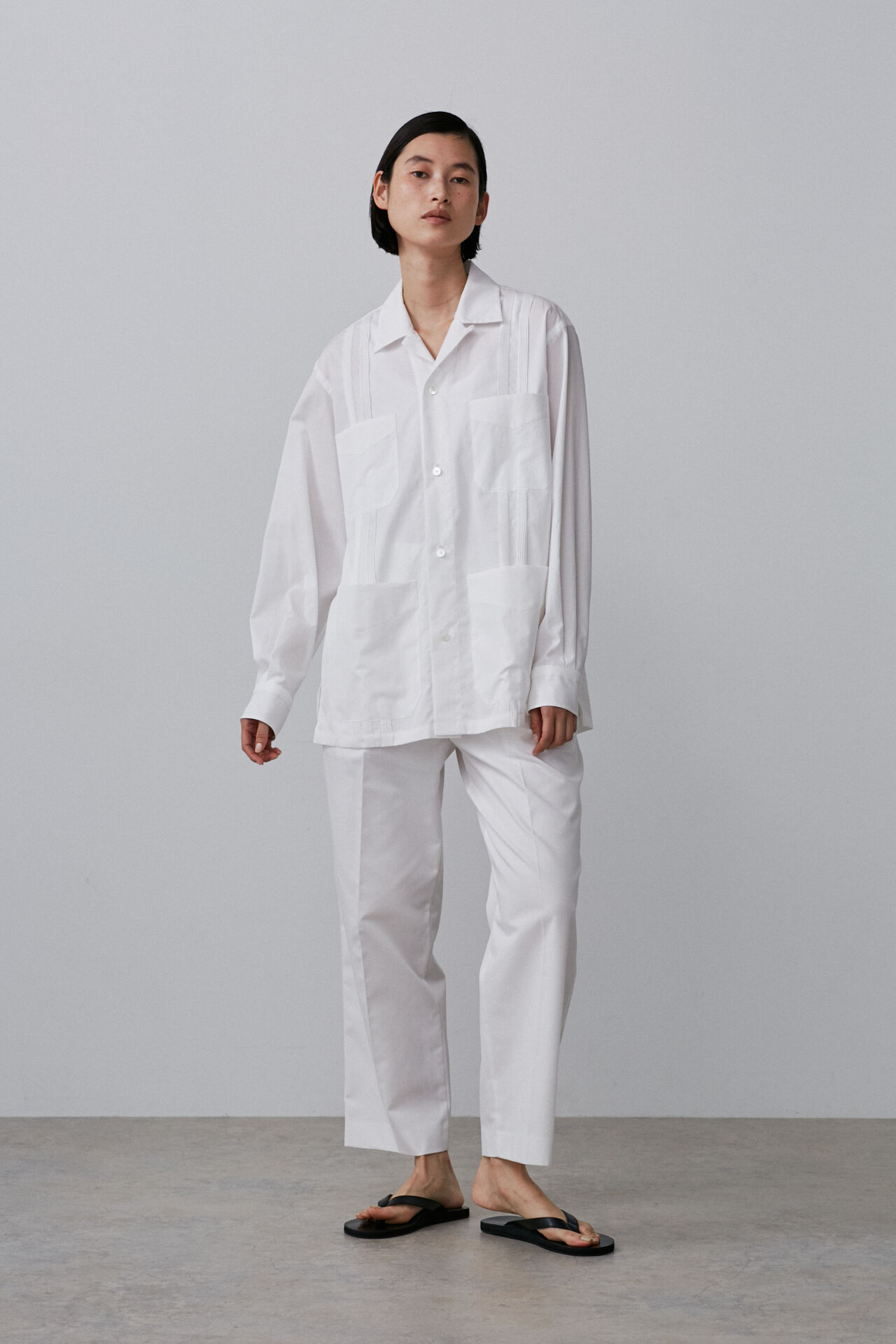 YLEVE 「BOURRIENNE &times; YLEVE / COTTON TYPEWRITER CUBAN SH / WA」|シャツ・ブラウス|