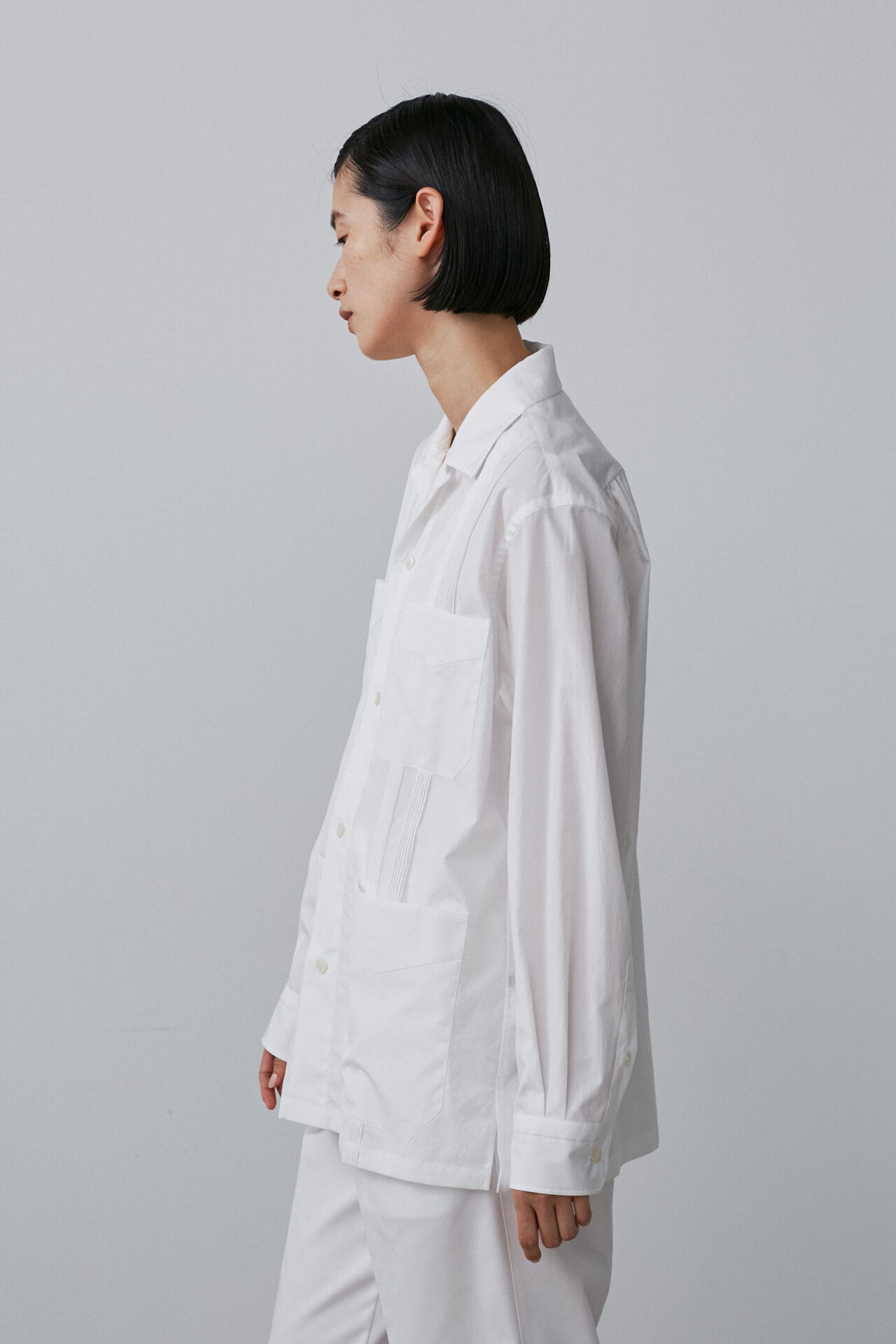 YLEVE 「BOURRIENNE &times; YLEVE / COTTON TYPEWRITER CUBAN SH / WA」|シャツ・ブラウス|