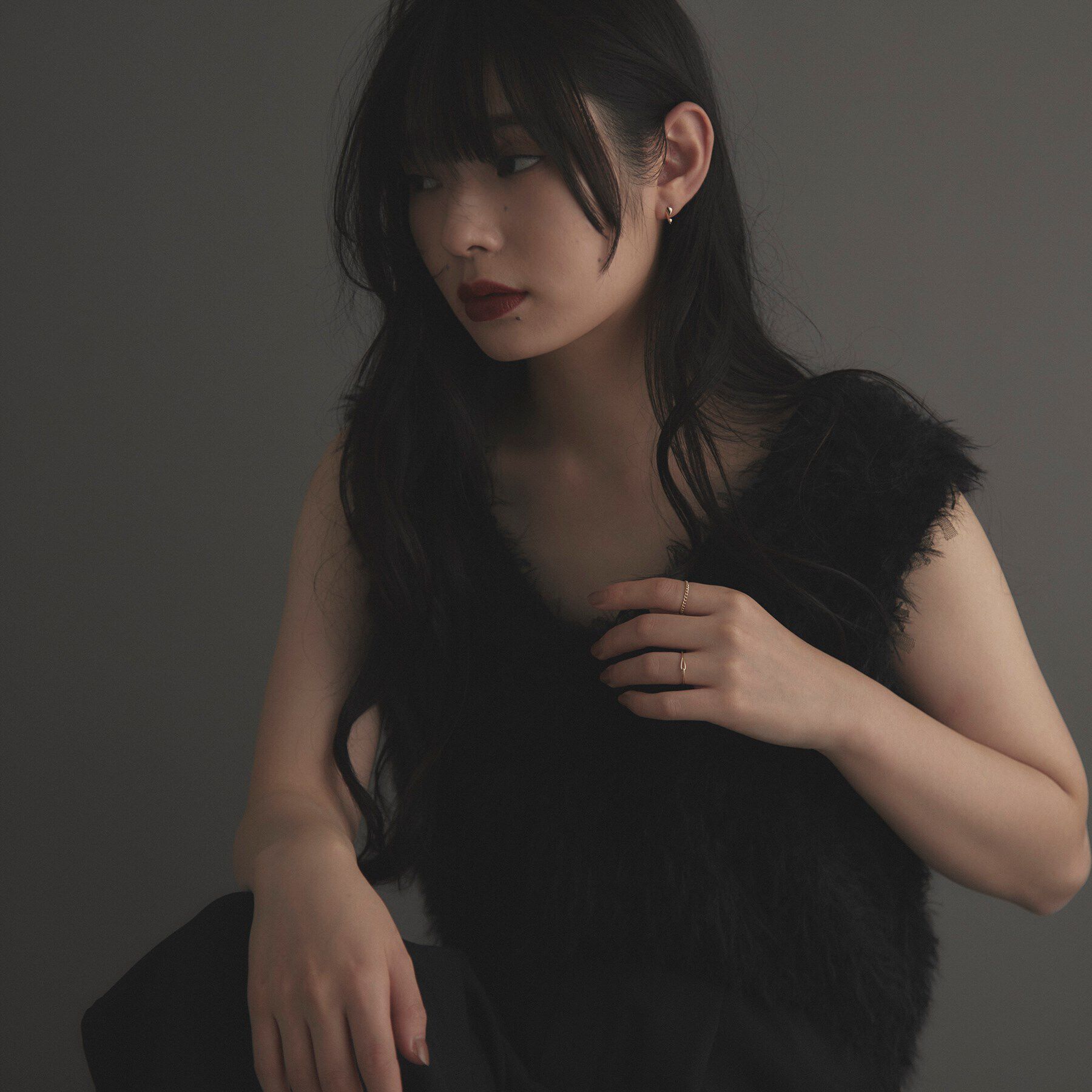 COCOSHNIK ONKITSCH「K10ツイストプレートピアス」|ピアス|