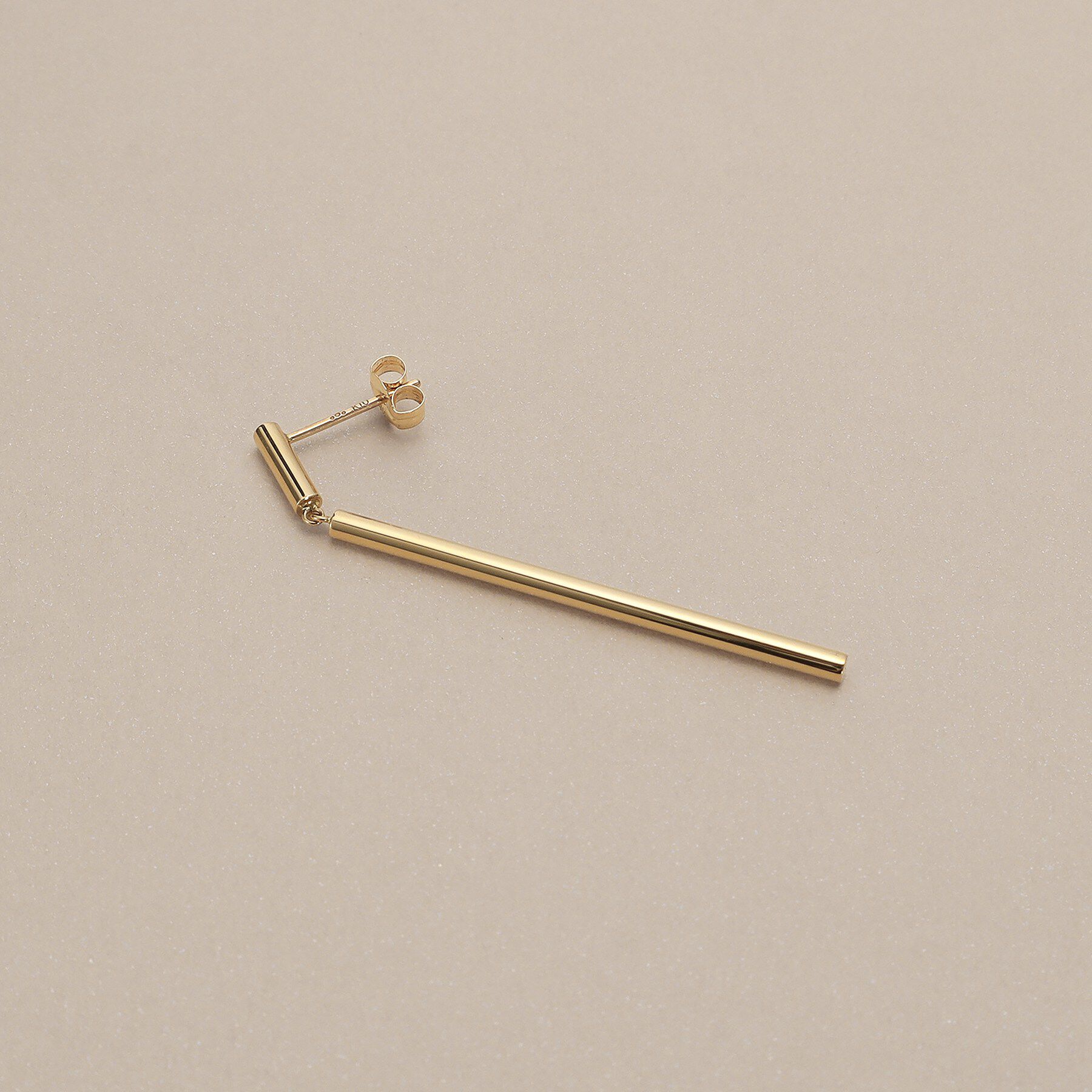 COCOSHNIK「K10中空バースウィング スタッドピアス」|ピアス|