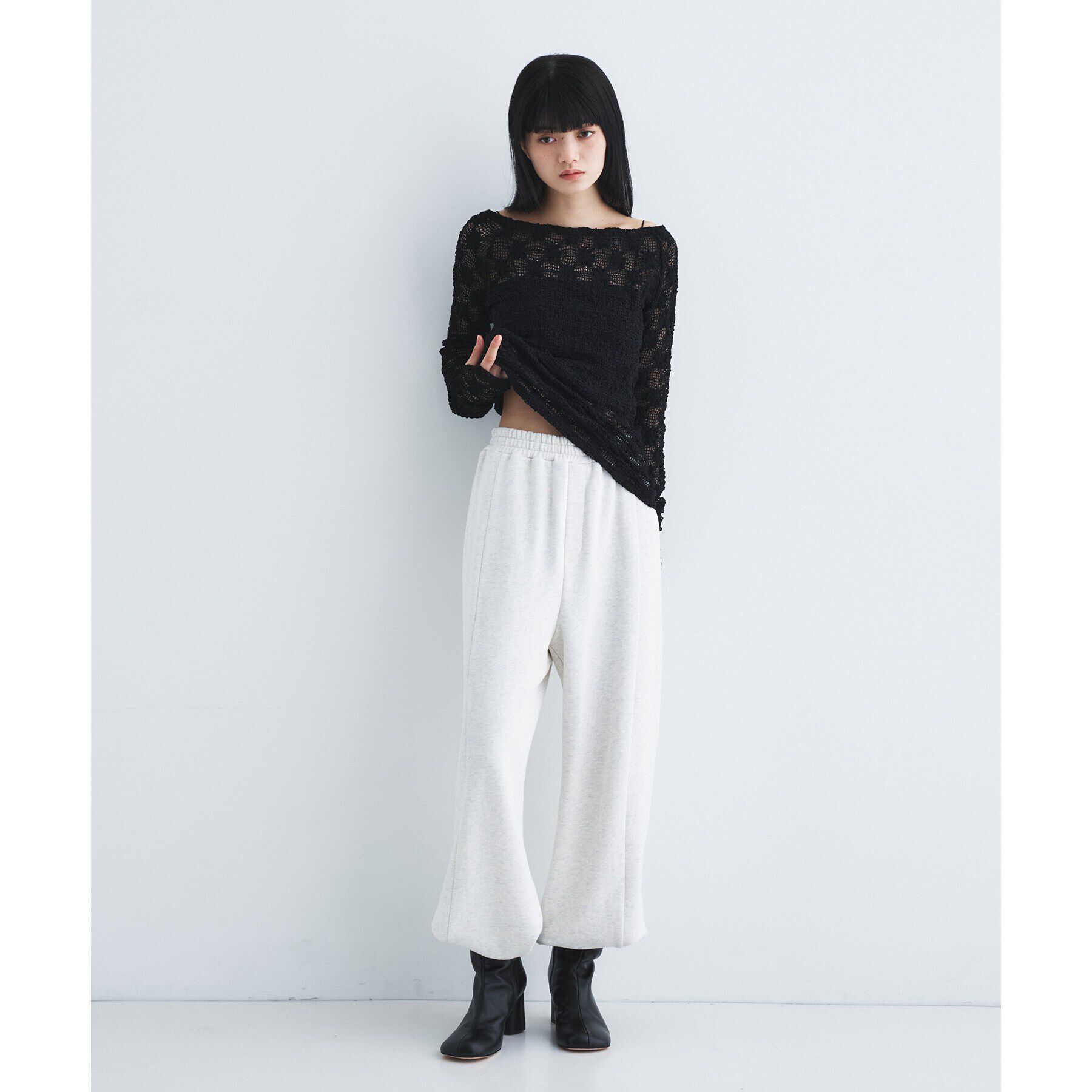 CODE A「【Re】floral lace tops」|Tシャツ・カットソー|