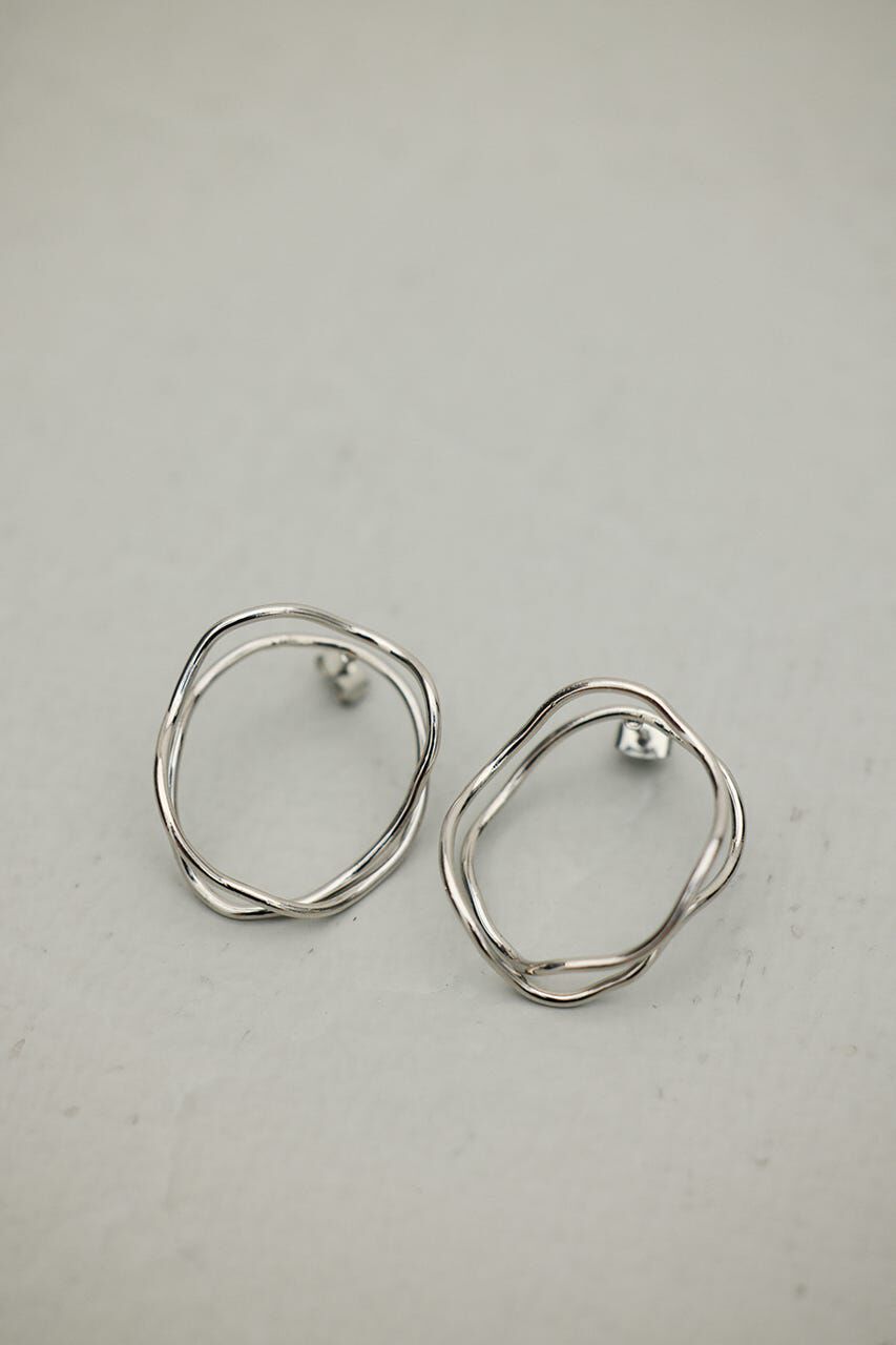 STYLEMIXER「クロスウェーブピアス」|ピアス|